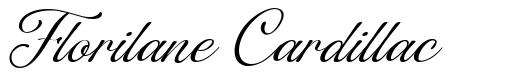 Florilane Cardillac font