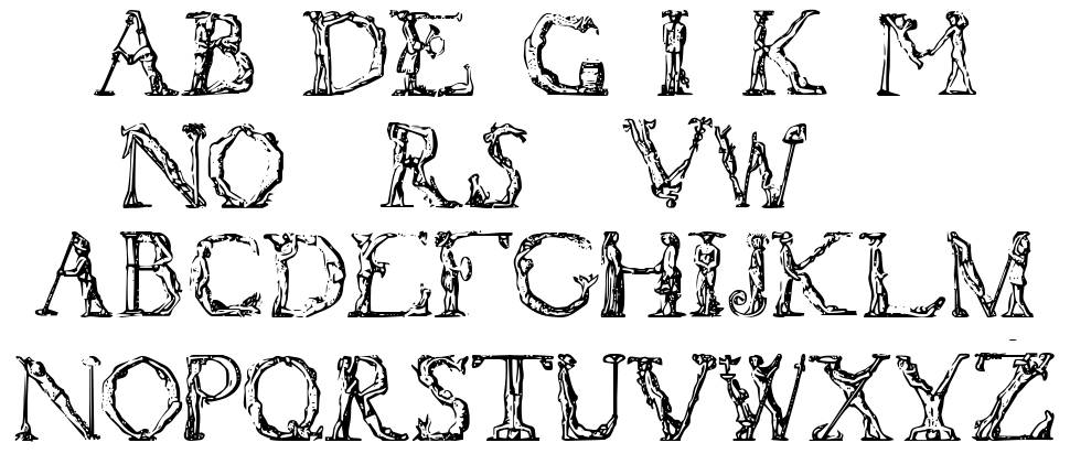 Flotner フォント 標本