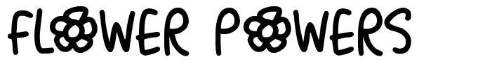 Flower Powers 字形