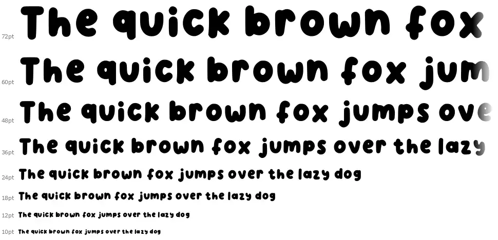 Fluttershyfont waterfall