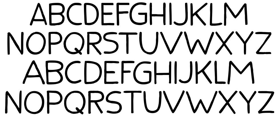 Flying Saucer font Örnekler