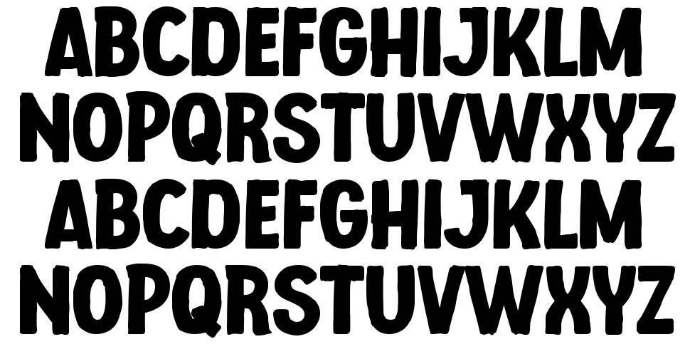 Fomo font Örnekler