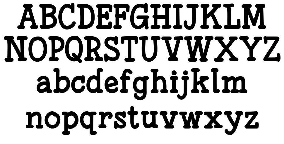 Fonesia 字形 标本