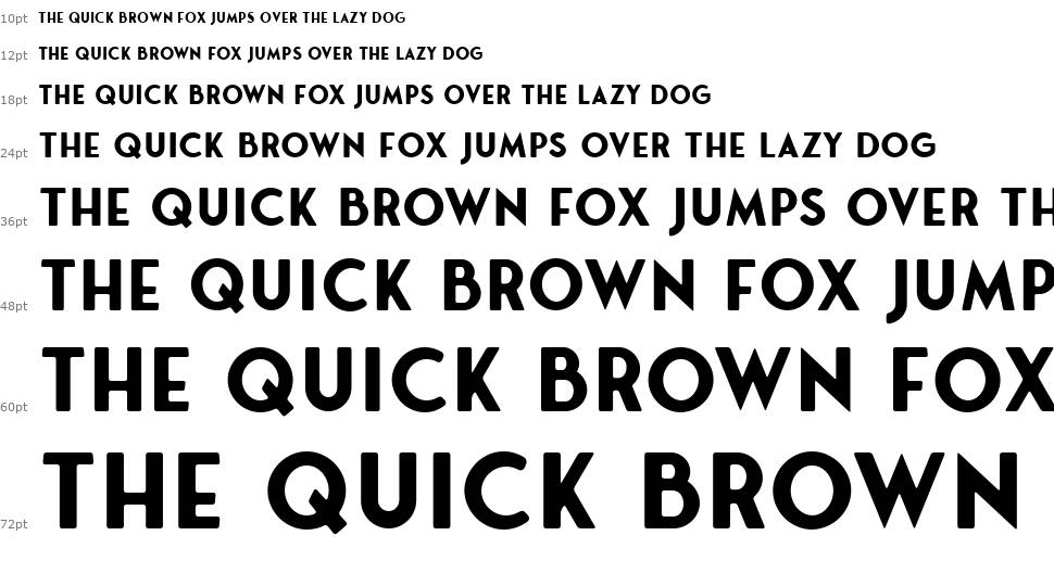 Fonseca Rounded font Waterfall