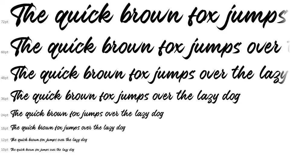 Font Brush font by Debut Studio FontRiver
