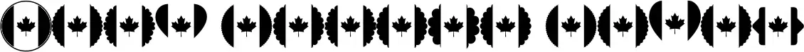 Font Canada Color