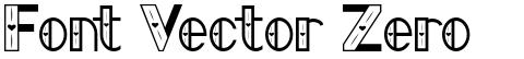 Font Vector Zero