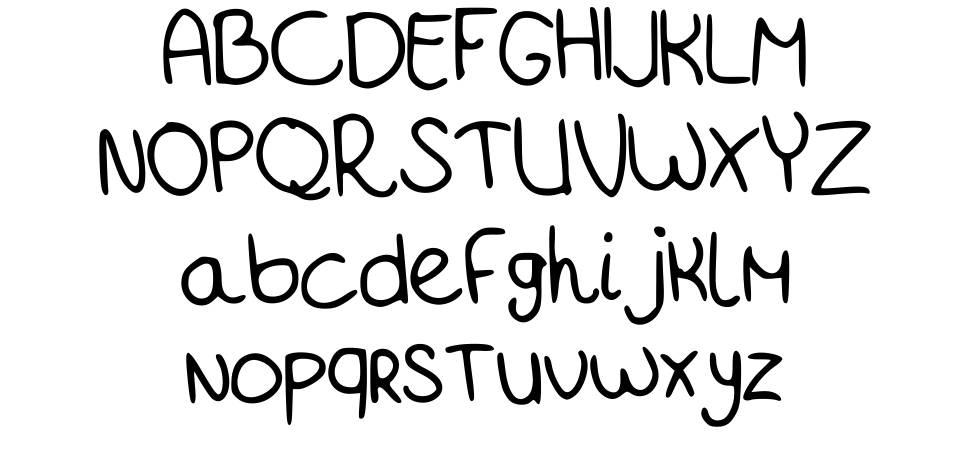 FontBitch font specimens