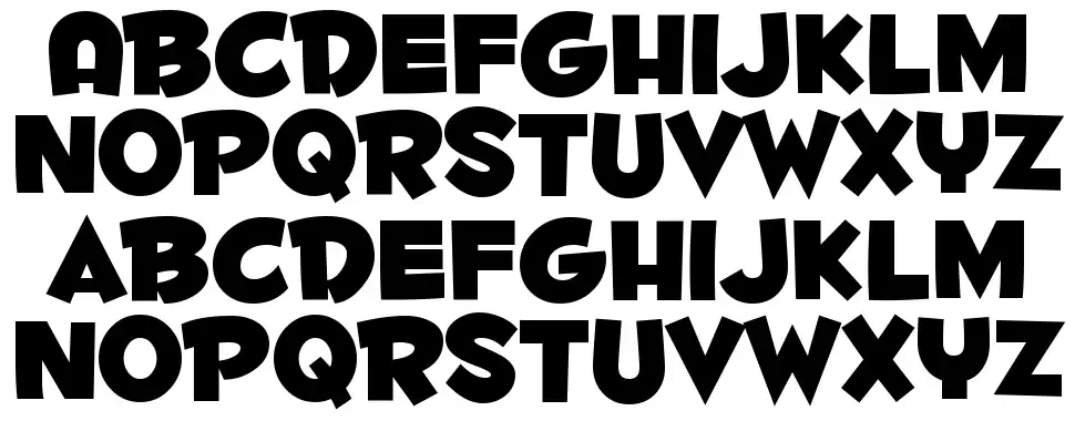 Fontdinerdotcom Huggable font specimens