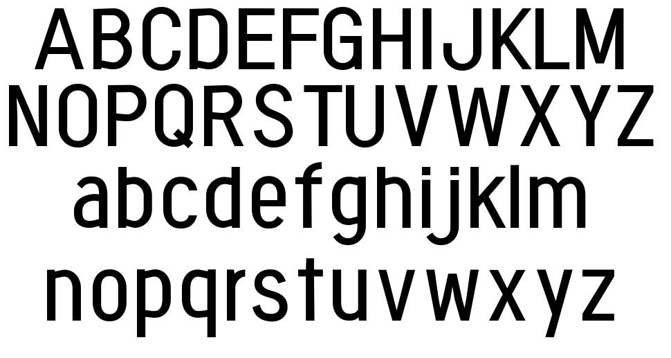 Fontopo Neutral font specimens