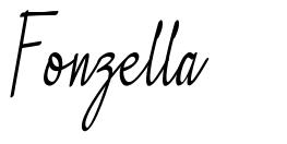 Fonzella шрифт