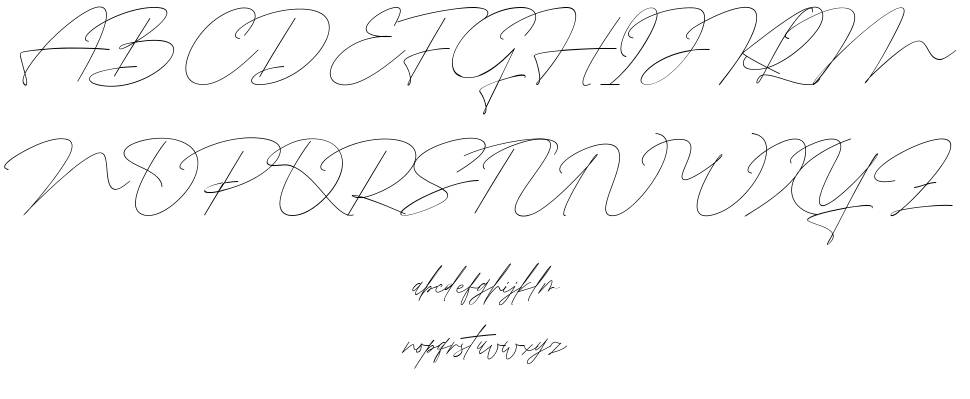 Foratizo font specimens