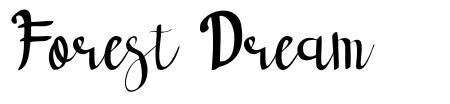 Forest Dream font