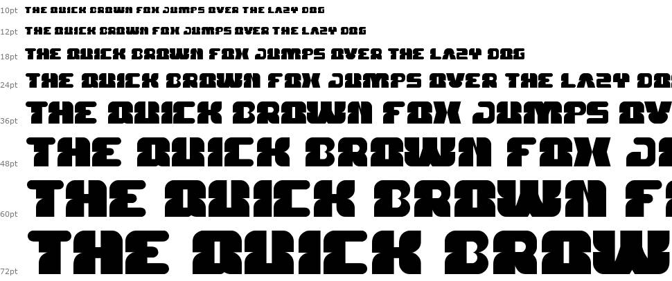 Forest Jump font Waterfall