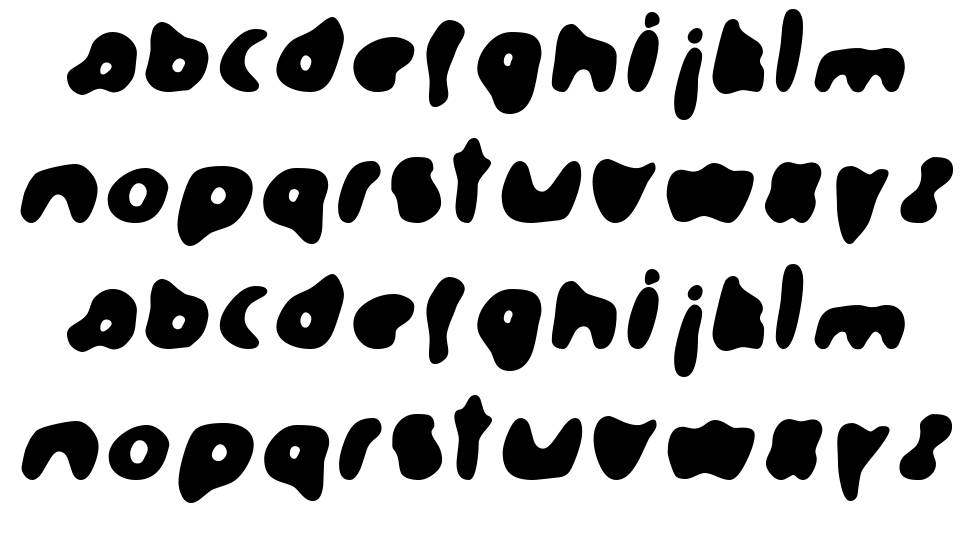 Formation 字形 标本