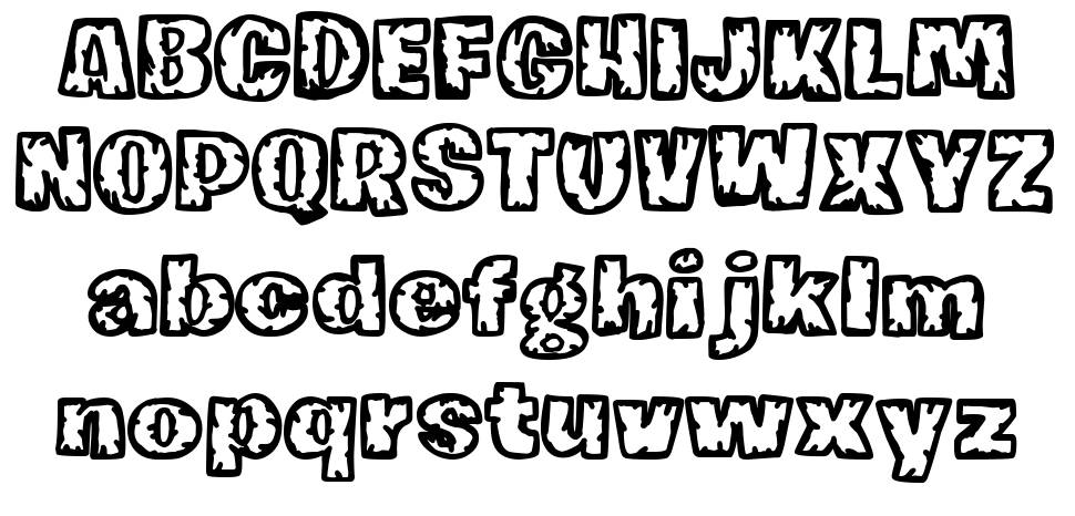 Fornicador Antiguo шрифт Спецификация