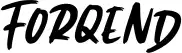 Forqend font by Creatype Studio - FontRiver