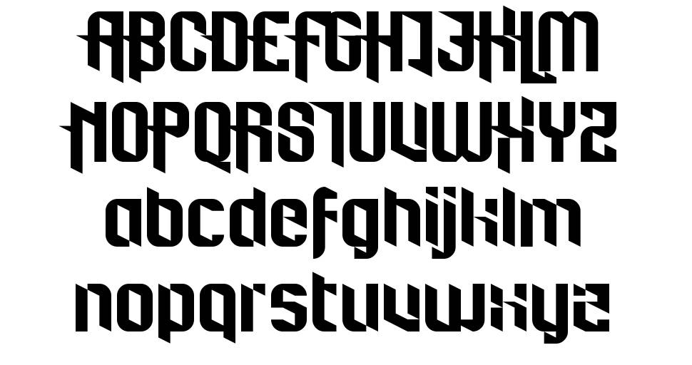Fort Brewith font Örnekler