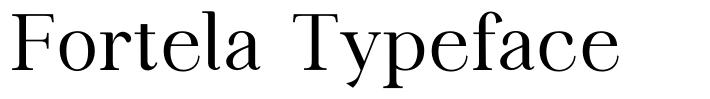 Fortela Typeface font