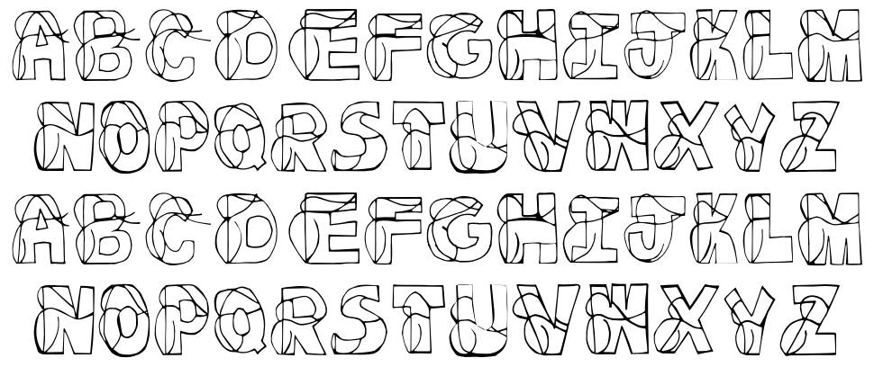 Fortin Font 字形 标本