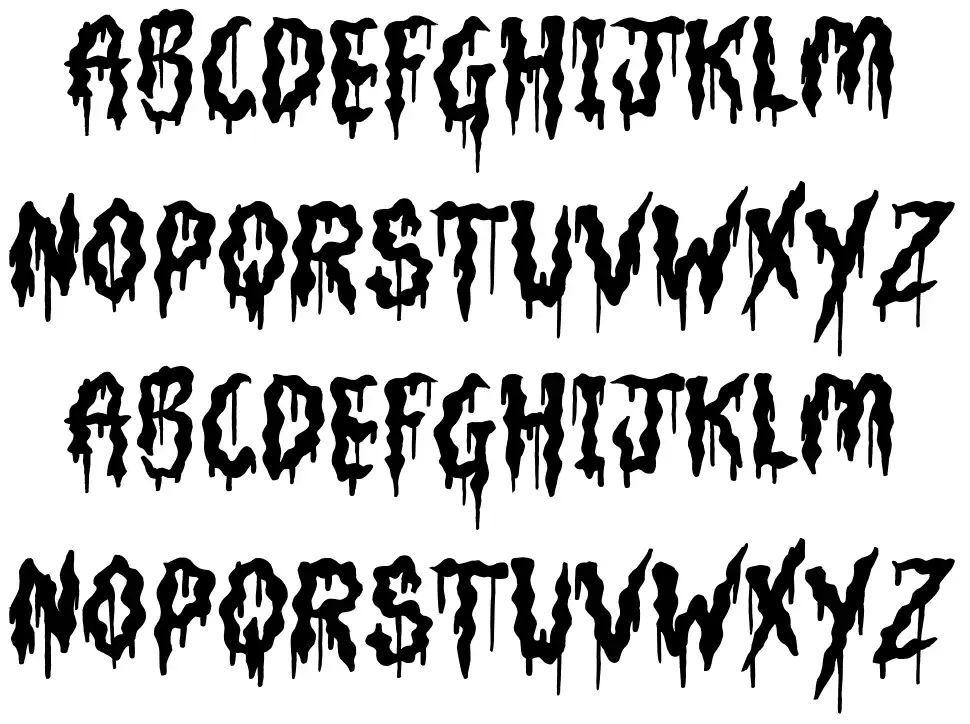 Fortnight font specimens