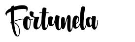 Fortunela schriftart