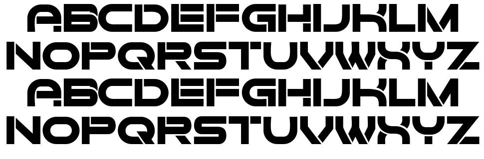 Forvertz font specimens