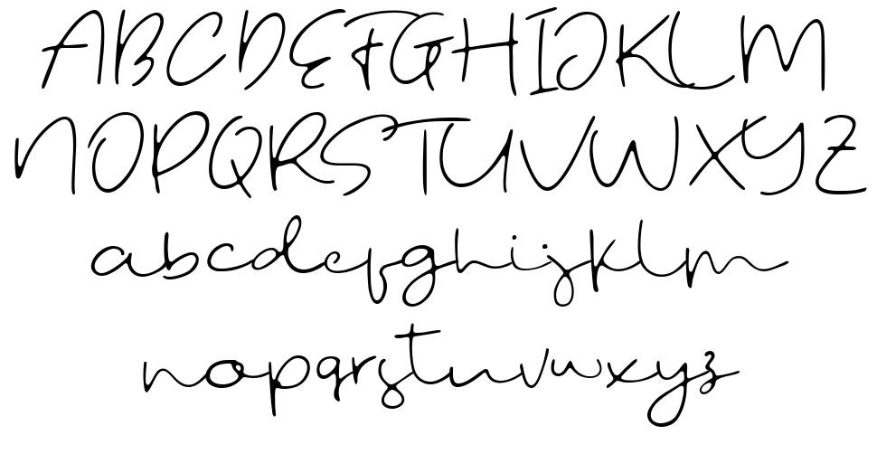 Fostone 字形 标本