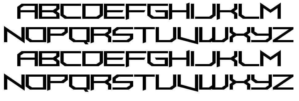 FoughtKnight UpperCut font specimens