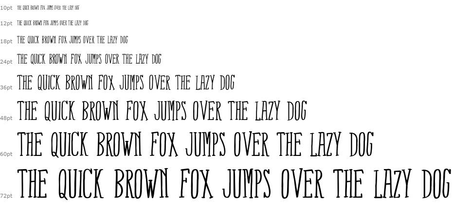 Fox Connection font Waterfall