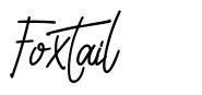 Foxtail font