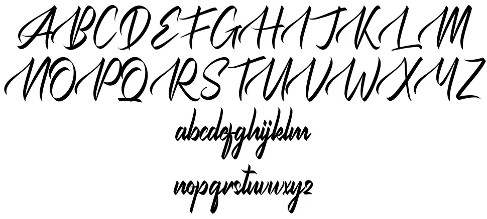 Fracktionfont specimens