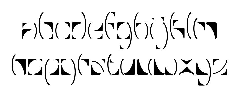 Fragment font specimens