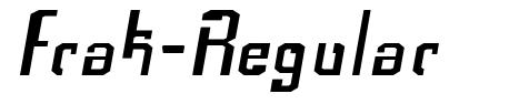 Frak-Regular шрифт