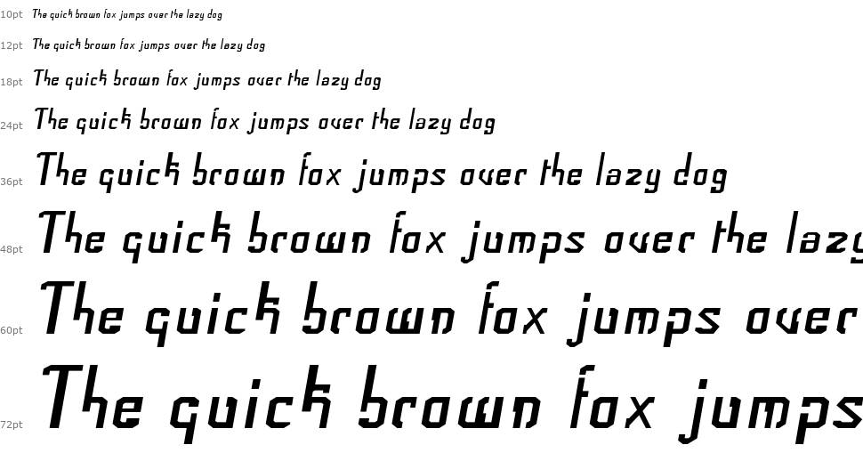 Frak-Regular font Şelale