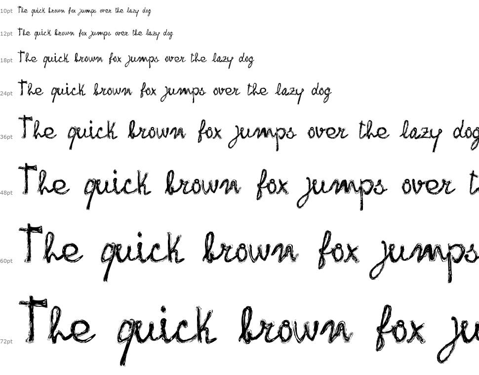 Frank Handwriting шрифт Водопад