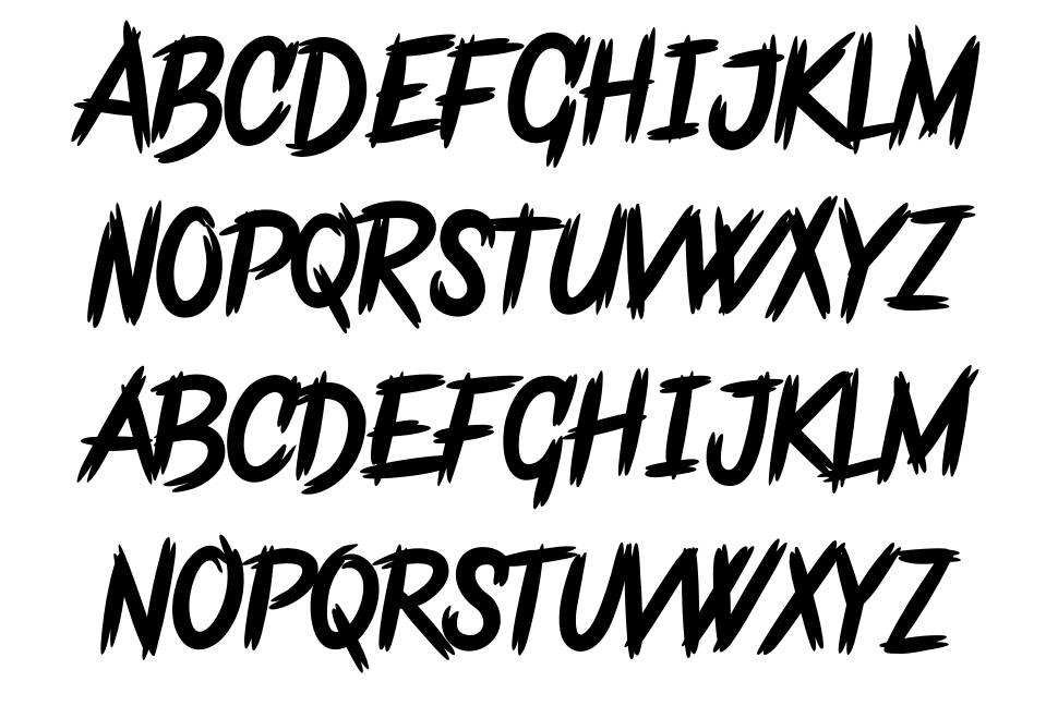 Frankentype font Örnekler