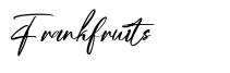 Frankfruits шрифт
