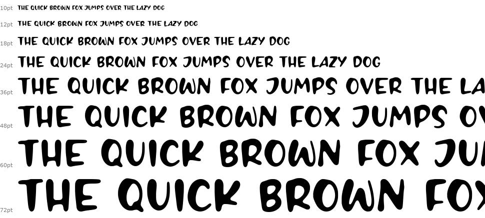 Franky Toys font Waterfall