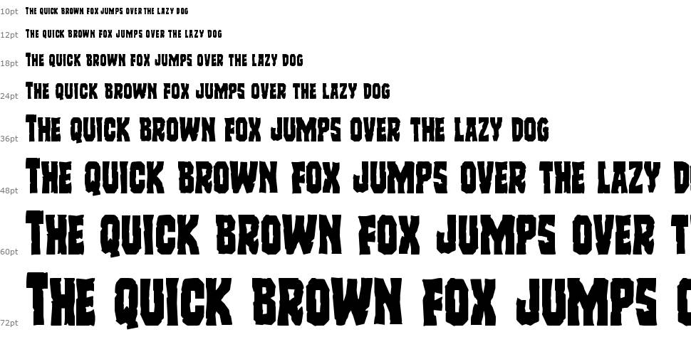 Freakfinder font Waterfall