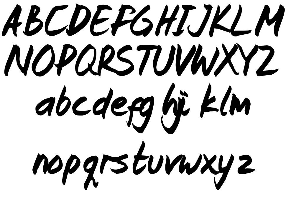 Frederick Greatong font