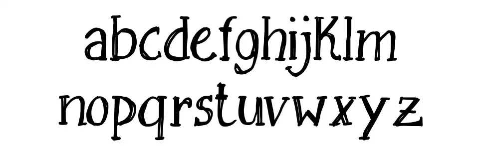 Free Sketchingfont specimens