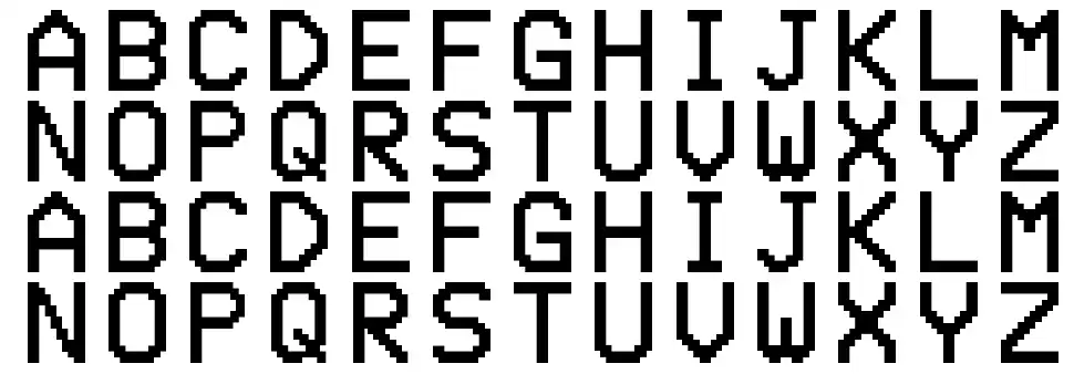 Freecamfont specimens