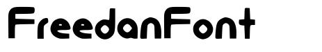 FreedanFont шрифт