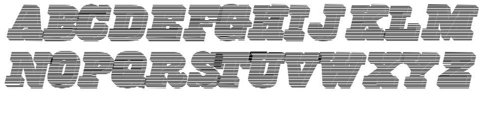 FreeLine font specimens