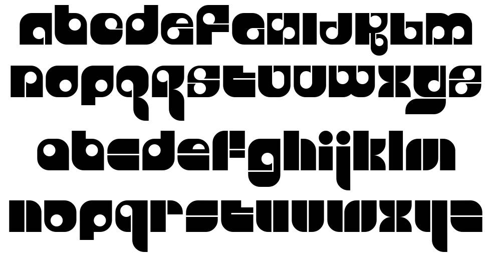Freestyle font specimens
