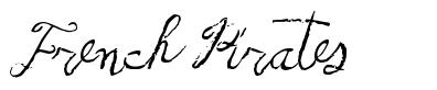 French Pirates font
