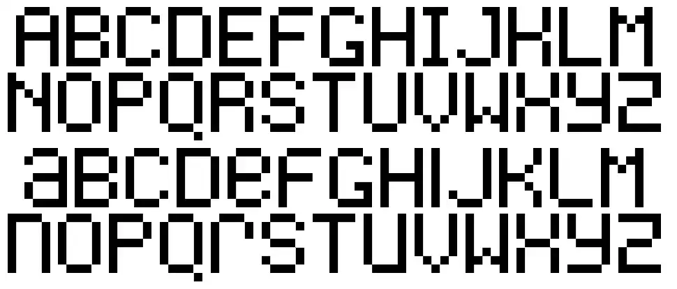 Freonfont specimens