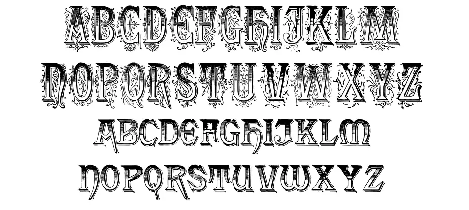 Fresco the Jackson Specimen Fresco the Jacksonfont specimens