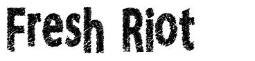 Fresh Riot schriftart